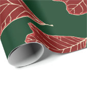 Contemhedendaags eikenhouten verlooppapier cadeaupapier (Rol Hoek)