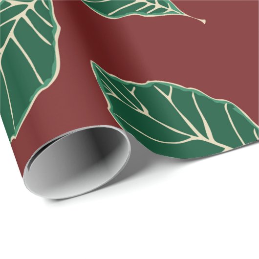 Contemhedendaags eikenhouten verlooppapier cadeaupapier (Rol Hoek)