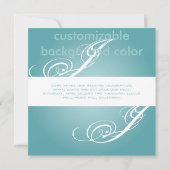 Contemhedendaags + klasse/blauwgroen+ zwart kaart (Achterkant)