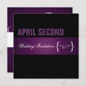 Contemhedendaags + klasse/plum + zwart kaart (Voorkant / Achterkant)