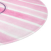 Contemhedendaags roze Waterverf Patroon en Anker Snijplank (Hoek)