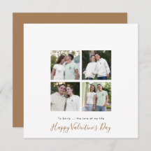 Contemhedendaagse 4 fotocollage Aangepaste Gold-Va