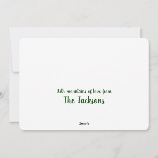 Contemhedendaagse Afrikaanse afdrukken Feestdagenkaart (Achterkant)