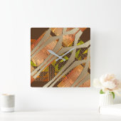 Contemhedendaagse Afrocentrische Stijlmotif   Vierkante Klok (Huis)