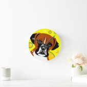 Contemhedendaagse boxer Dog-cadeaus Ronde Klok (Huis)