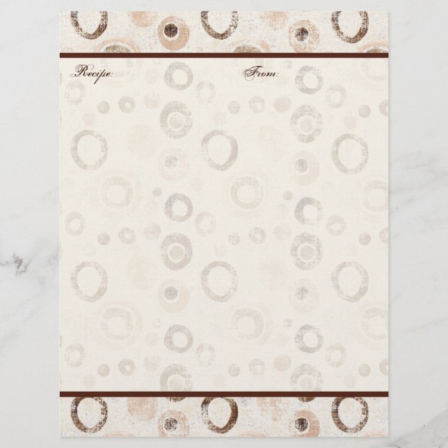 Contemhedendaagse cirkels Weddenschap Gift Recippa (Voorkant)