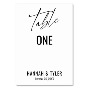 Contemhedendaagse eenvoudige elegante typografie kaart