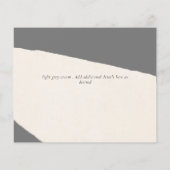 Contemhedendaagse FOTO bespaart de data op de Leah Flyer (Achterkant)