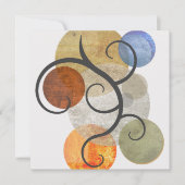 Contemhedendaagse gepatterde cirkels (Voorkant)