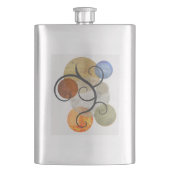 Contemhedendaagse gepatterde cirkels flacon (Voorkant)