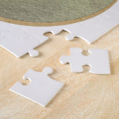 Contemhedendaagse gepatterde cirkels legpuzzel (Zijkant)