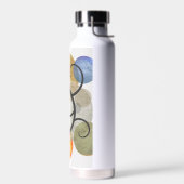 Contemhedendaagse gepatterde cirkels waterfles (Links)