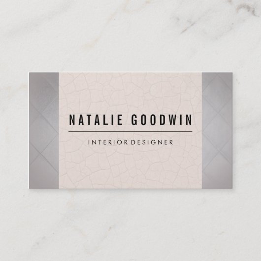 Contemhedendaagse patronen Binnenlands Visitekaartje (Voorkant)