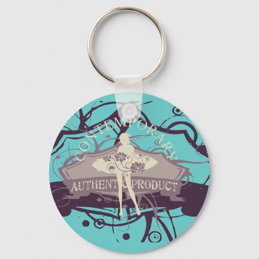 Contemhedendaagse T-shirts en cadeautjes Sleutelhanger (Voorkant)