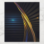 "Contemhedendaagse" wijnlabels markeren (set) Wijn Etiket (Enkel label)