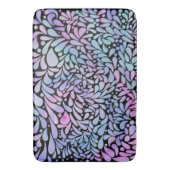 Contemhedendaagse zeemeerminnen, gekleurde bladen badmat (Voorkant Verticaal)