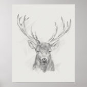 Contemmodern Elk Sketch Poster (Voorkant)