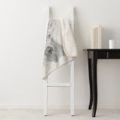 Contemmodern Elk Sketch Sherpa Deken (In situ)