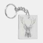 Contemmodern Elk Sketch Sleutelhanger (Voorkant Links)