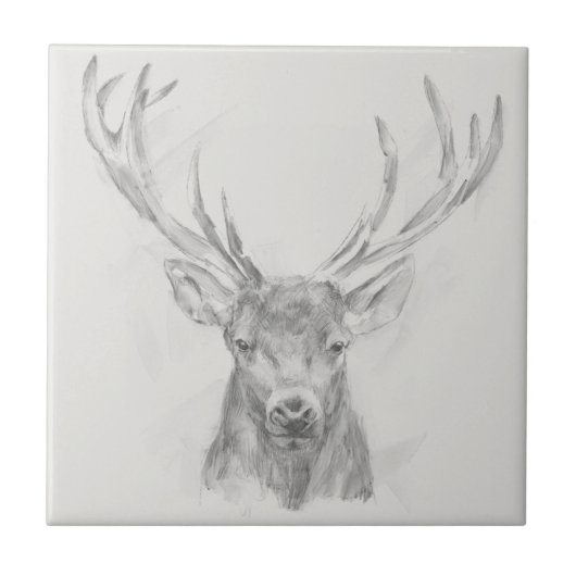 Contemmodern Elk Sketch Tegeltje (Voorkant)