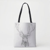 Contemmodern Elk Sketch Tote Bag (Voorkant)