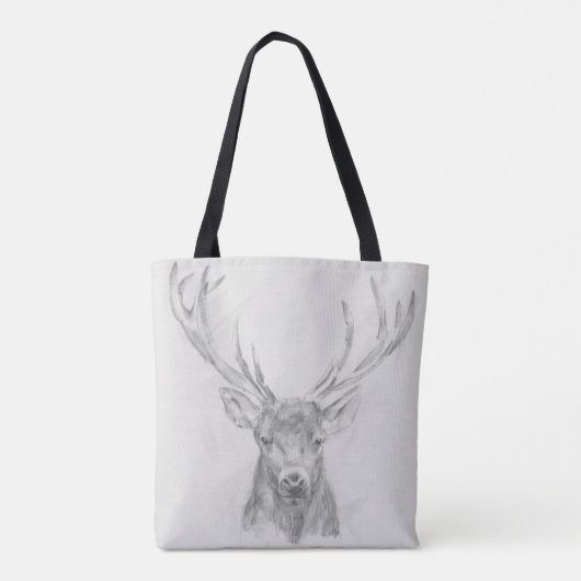 Contemmodern Elk Sketch Tote Bag (Achterkant)