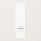 Contemmodern Gray Chevron Visitekaartje (Binnenkant ongevouwen)