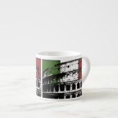 Contemmodern Roman Coliseum Silhouette Espresso Kop (Voorkant rechts)