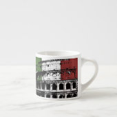 Contemmodern Roman Coliseum Silhouette Espresso Kop (Rechts)