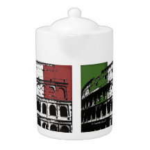 Contemmodern Roman Coliseum Silhouette