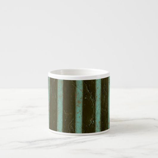 Contemmodern Turquoise Air Grate Espresso Kop (Voorkant)