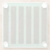 Contemmodern Turquoise Air Grate Glazen Onderzetter (Achterkant)