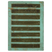 Contemmodern Turquoise Air Grate Klembord (Achterkant)