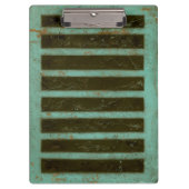 Contemmodern Turquoise Air Grate Klembord (Voorkant)