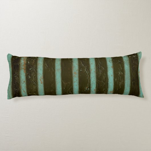 Contemmodern Turquoise Air Grate Lichaamskussen (Achterkant)