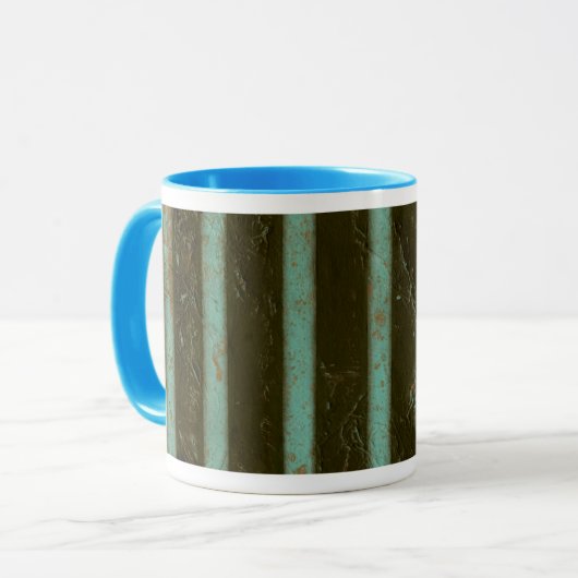 Contemmodern Turquoise Air Grate Mok (Voorkant links)