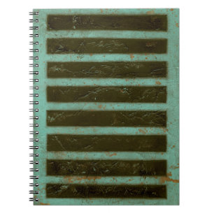 Contemmodern Turquoise Air Grate Notitieboek