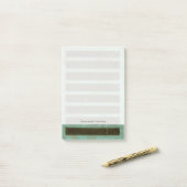 Contemmodern Turquoise Air Grate Post-it® Notes (Op bureau)