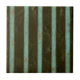 Contemmodern Turquoise Air Grate Tegeltje