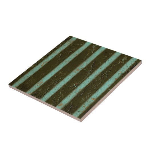 Contemmodern Turquoise Air Grate Tegeltje (Zijkant)