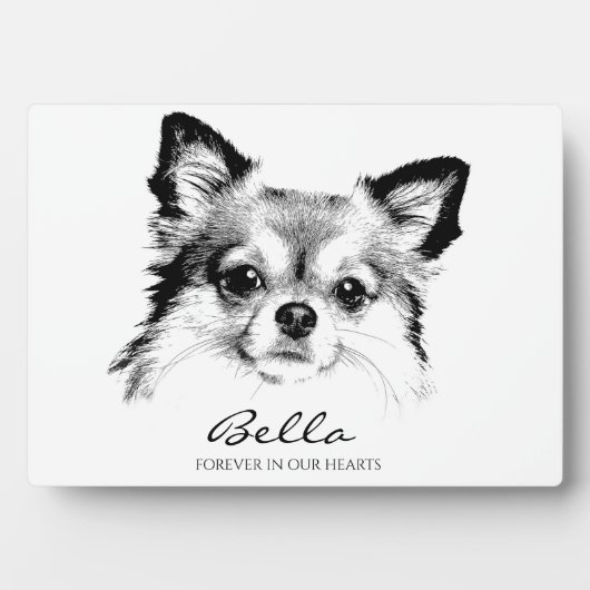 Contemparaat voor altijd in ons hart Gedenkteken Fotoplaat (voorkant)