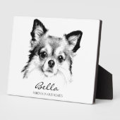 Contemparaat voor altijd in ons hart Gedenkteken Fotoplaat (Zijkant)