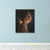 Contemplação Canvas Afdruk (Insitu (Houten vloer))