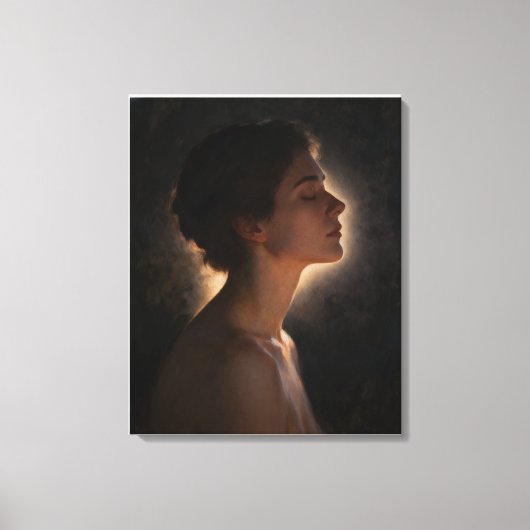 Contemplação Canvas Afdruk (Voorkant)