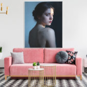 Contemplação Canvas Afdruk (Insitu (Woonkamer))