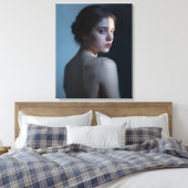 Contemplação Canvas Afdruk (Insitu (Slaapkamer))