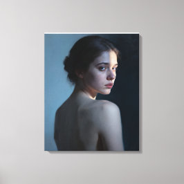 Contemplação Canvas Afdruk