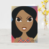 Contemplate Greeting Card Kaart (Gele Bloem)