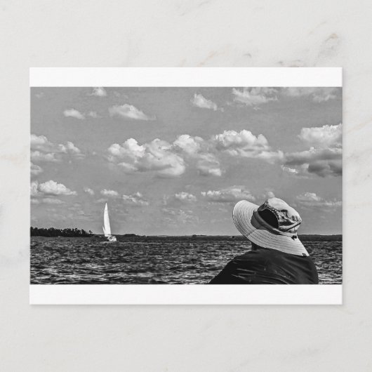 contemplatief briefkaart (Voorkant)