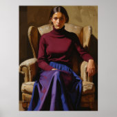 Contemplaties groot formaat Poster | muurkunst (Voorkant)